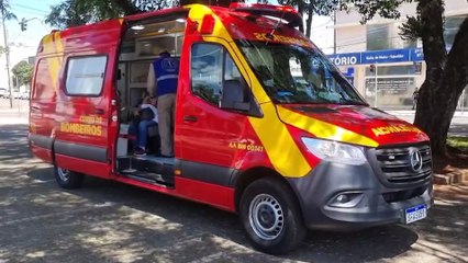 Siate atende ocorrência de atropelamento por veículo elétrico na Avenida Brasil