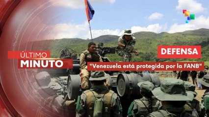 FANB garantiza la defensa del pueblo venezolano