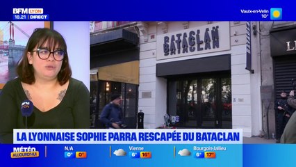 10 ans du 13-novembre : la lyonnaise Sophie Parra était l'invitée de BFM Lyon