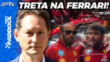 GUERRA CIVIL EXPLODE NA FERRARI! E BRIGA PELO VICE NOS CONSTRUTORES PEGA FOGO | Paddock Sprint