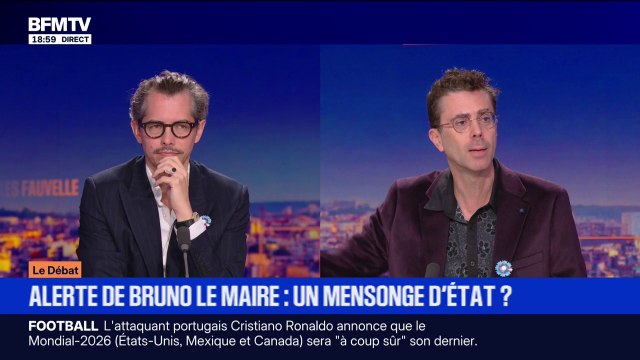 Bruno Le Maire/Emmanuel Macron: pour Nicolas Bouzou, économiste, Bruno Le Maire, c'est le bouc émissaire depuis le début