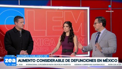 Polémica luego de que en 2024 se registrará un aumento de las defunciones en México