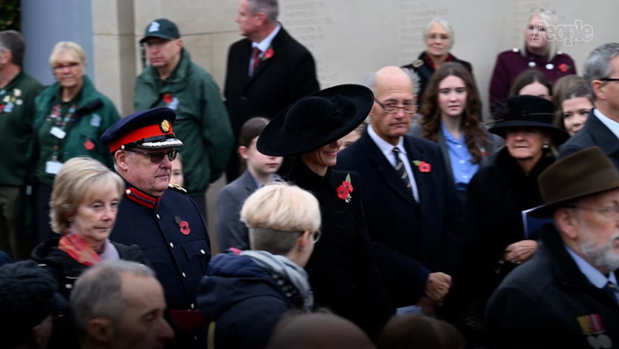Kate Middleton Makes Her Debut at Armistice Day Outing That's Usually Reserved for Blood Royals
