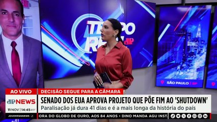 Fim do shutdown? Senado dos EUA aprova projeto que impõe término à paralisação