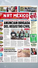 📰📍 Te presentamos #LasPortadas de #NRTMéxico de este martes 11 de noviembre de 2025.