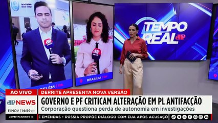 PL Antifacção: Governo e Polícia Federal criticam alteração no projeto