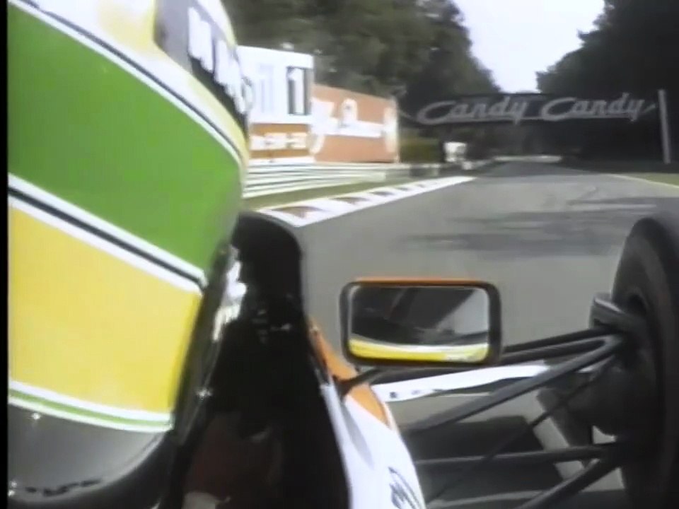 F1 – Ayrton Senna (McLaren Honda V10) Onboard – Italy 1990
