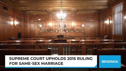 Supreme Court Upholds 2015 Ruling For Same-Sex Marriage