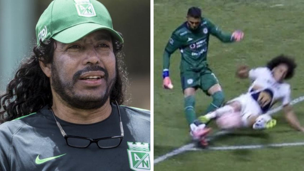 René Higuita se pronuncia sobre el caso de Kevin Mier y Coco Carrasquilla: "El árbitro no está haciendo bien las cosas"
