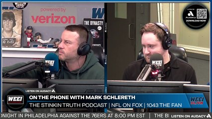 WEEI Afternoons: Mark Schlereth says Drake Maye hasn't even scratched the surface