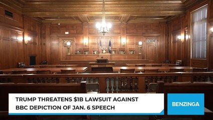 Trump Threatens $1B Lawsuit Against BBC Depiction Of Jan. 6 Speech