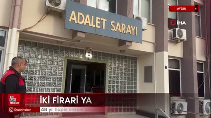 Aydın'da firari hükümlü çift yakayı ele verdi