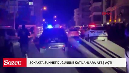Park yeri bulamadı, sokakta sünnet düğününe katılanlara ateş açtı: 1 ölü, 6 yaralı