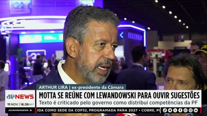 PL Antifacção: Motta se reúne com Lewandowski para ouvir sugestões