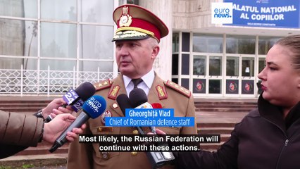 NATO member Romania finds drone fragments after Russian strikes on Ukrainian ports