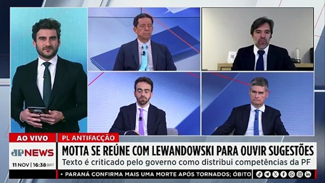 Trindade avalia possíveis mudanças no PL Antifacção no Congresso