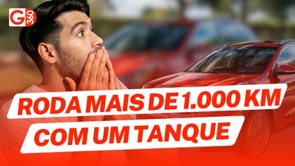 😱 Carro mais econômico do Brasil roda mais de 1.000 km com um tanque