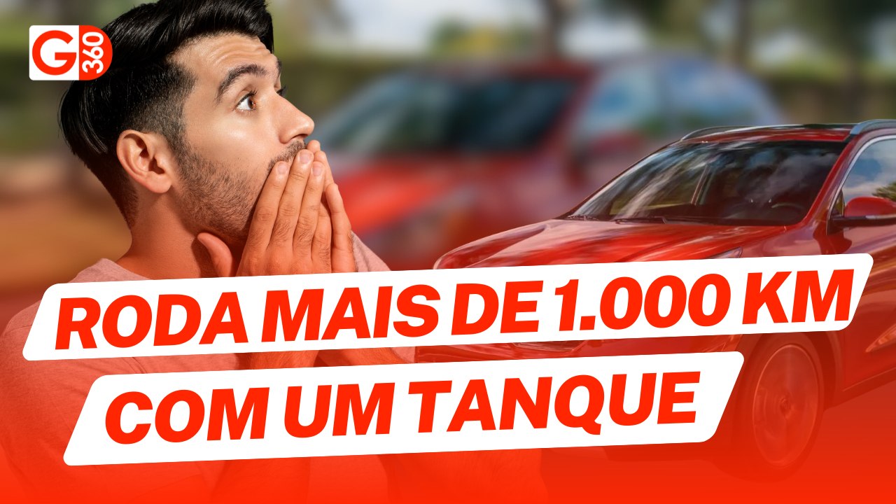 😱 Carro mais econômico do Brasil roda mais de 1.000 km com um tanque