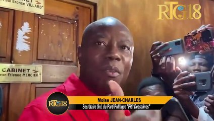 Ansyen Senatè Moise JEAN CHARLES  kritike CPT an li di ki echwe nan misyon yo.