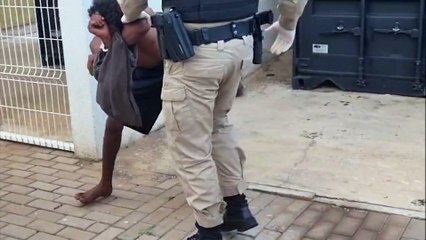 Polícia prende um dos assaltantes que agrediram vítima no Brasmadeira