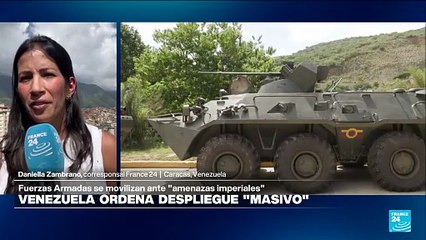 Informe desde Caracas: ministro de Venezuela ordena despliegue militar "masivo"