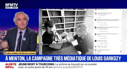 À Menton, la campagne très médiatique de Louis Sarkozy - 11/11