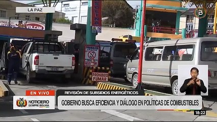 Gobierno evalúa ajustes en los subsidios a los combustibles y reafirma apertura al diálogo
