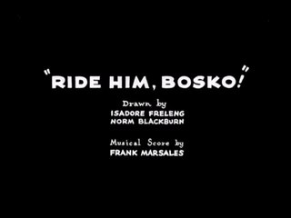 Looney Tunes - S1932E19 - Ride Him, Bosko!