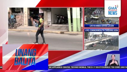 Dancing traffic enforcer, good vibes ang hatid sa mga motorista at commuter | Unang Balita