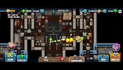 Victor's Lab, Diggy's Adventure, FRANKENSTEIN, Tasks of the Story only.