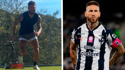 Sergio Ramos comparte su intenso entrenamiento en preparación para el Play-In con Rayados