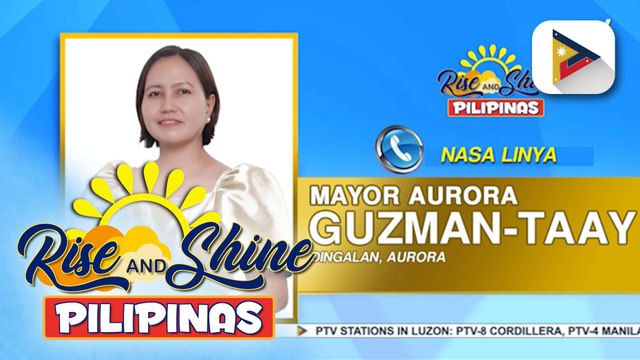Panayam kay Dingalan, Aurora Mayor Aurora Guzman-Taay kaugnay sa kalagayan ng probinsya matapos manalasa ang Bagyong #UwanPH; state of calamity, idineklara sa kanilang bayan