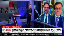 Toffoli acusa ministro Mendonça de deturpar voto na Segunda Turma do STF