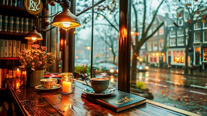 Relaxing Morning⧸Night Jazz Music for Positive Moods☕Enhance Your Morning Mood with Calming Music