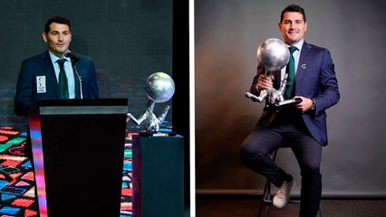 Iker Casillas es investido en el Salón de la Fama 2025; así fue el momento del español