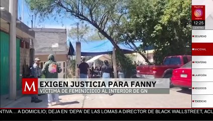 Exigen justicia para Fanny, víctima de feminicidio dentro de la GN