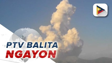 Taal Volcano, muling sumabog