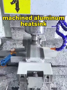 CNC Machined Aluminum Heatsink — Precision You Can Feel 🔥