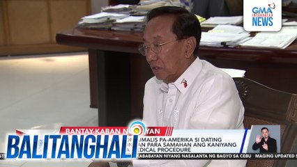 Bureau of Immigration - Umalis pa-Amerika si dating DPWH Sec. Manuel Bonoan para samahan ang kaniyang misis na sasailalim sa medical procedure | Balitanghali
