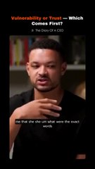 Vulnerability or Trust — Which Comes First?