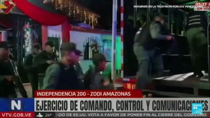 Venezuela anuncia despliegue militar "masivo" en medio de tensiones con Estados Unidos