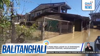 Calumpit MDRRMO - May baha pang mga lugar sa 22 barangay; ilan sa mga lumikas sa evacuation centers, nagkakasakit | Balitanghali