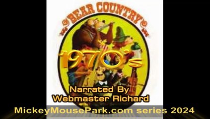 1970s Bear Country Shops Disneyland History