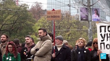 Nacionalistas serbios se manifiestan para defender su patrimonio histórico