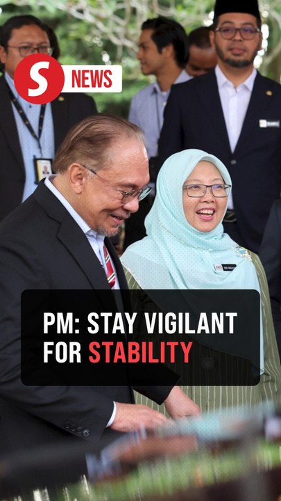 Anwar reminds Malaysians to stay vigilant in safeguarding unity, stability