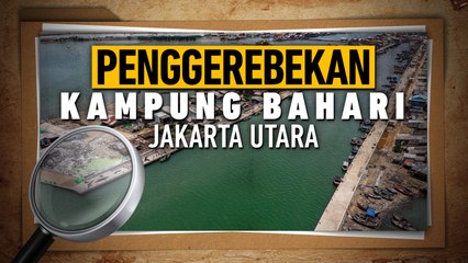 Penggerebekan Narkoba di Kampung Bahari Jakarta