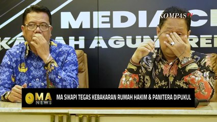 MA Sikapi Tegas Insiden Kebakaran Rumah Hakim di Sumut dan Kasus Penyerangan Panitera | MA NEWS
