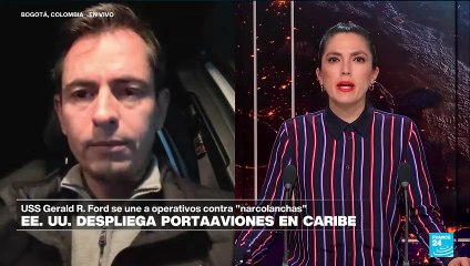 Andrés Macías: "Envío de portaaviones USS Gerald R. Ford es un mensaje de presión para Venezuela"