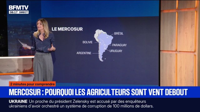 2 MINUTES POUR COMPRENDRE - Qu'est-ce que le Mercosur et pourquoi les agriculteurs sont-ils en colère?