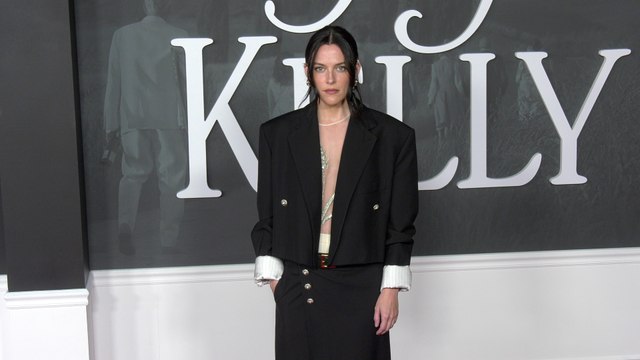 Riley Keough attends the red carpet premiere of Netflix's Jay Kelly in Los Angeles